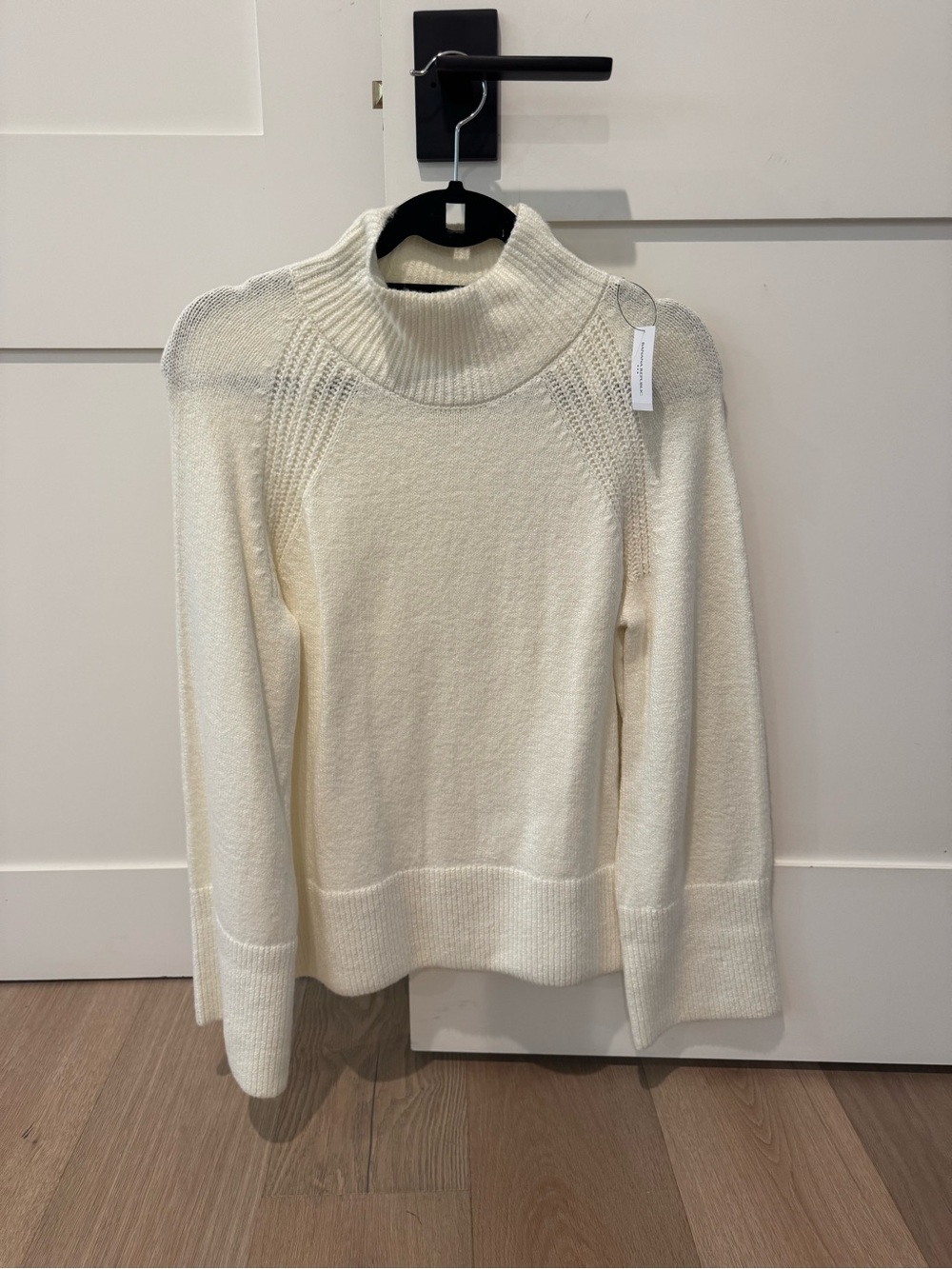 Banana Republic Factory Ivory Turtleneck Sweater